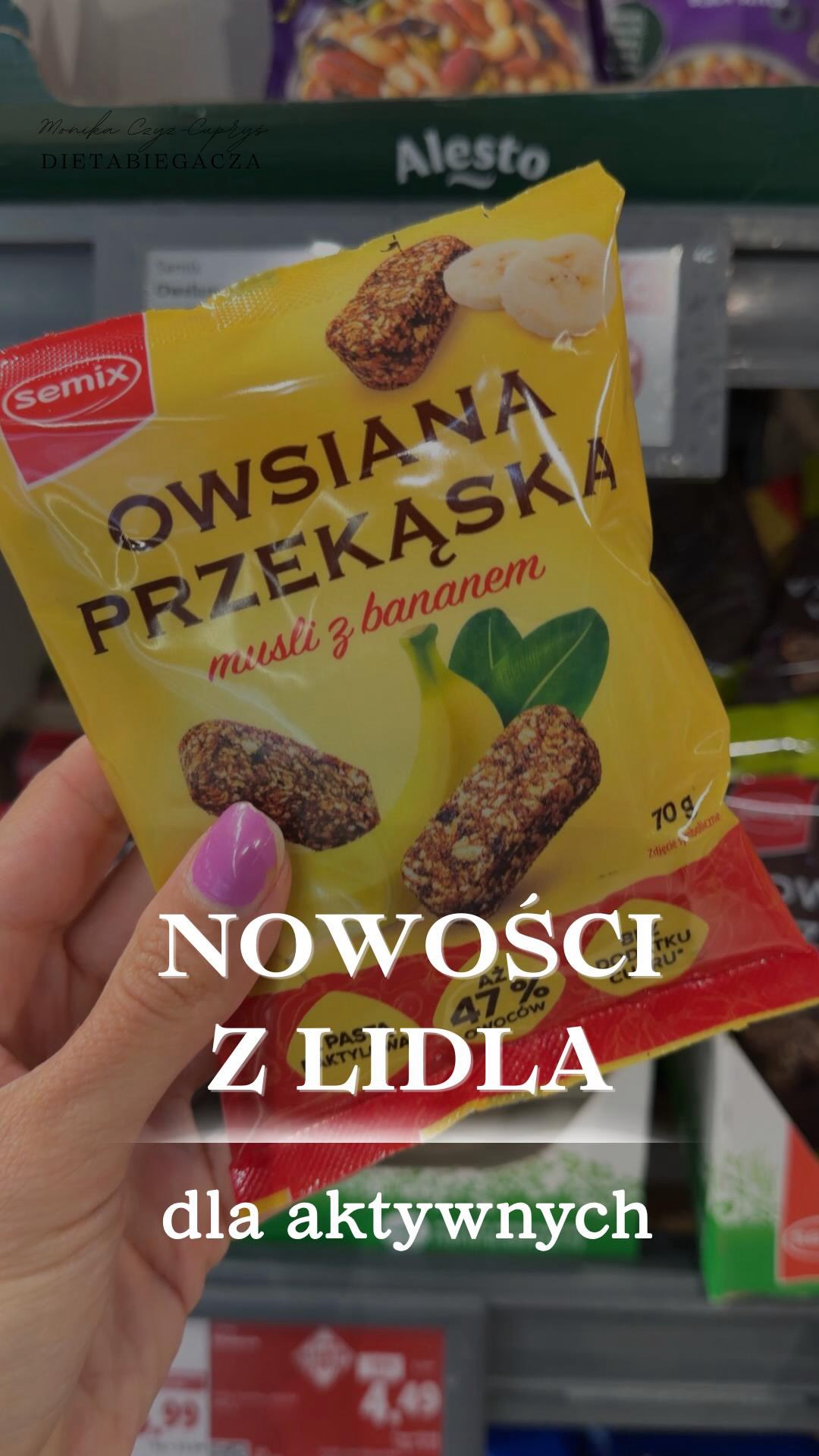 Dziś mam dla Was porcję moich sprawdzonych nowości z @lidlpolska 🙂 😍 Mój faworyt to napój owsiany z mango!! 🥭 ale on jest pyszny! 😋 

Dajcie koniecznie znać w komentarzu czy już testowaliście te produkty, albo może sami odkryliście ostatnio jakieś żywieniowe perełki zakupowe ?? ❤️

zakupy spożywcze l dieta sportowca | haul Lidl 

#zakupyspożywcze #lidl #dietabiegacza #zywieniesportowca